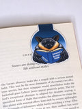 Grey‑headed Flying Fox x “Introvert's Survival Guide” Magnetic Bookmark