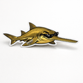 Sawfish SASSy Species Vinyl Sticker