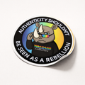 White Rhino Authenticity Rebellion Vinyl Sticker
