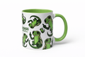 Green Gecko Mug - Middle Finger Club Edition