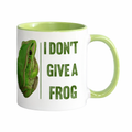 I Don't Give a Frog Bell Frog Mug