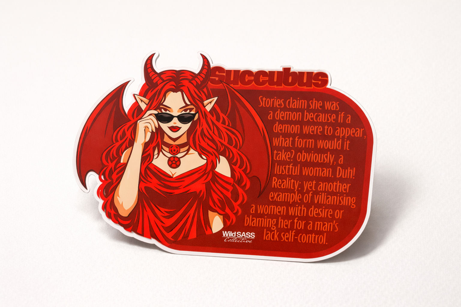 Succubus - The Mythical Women Monsters Vinyl Sticker
