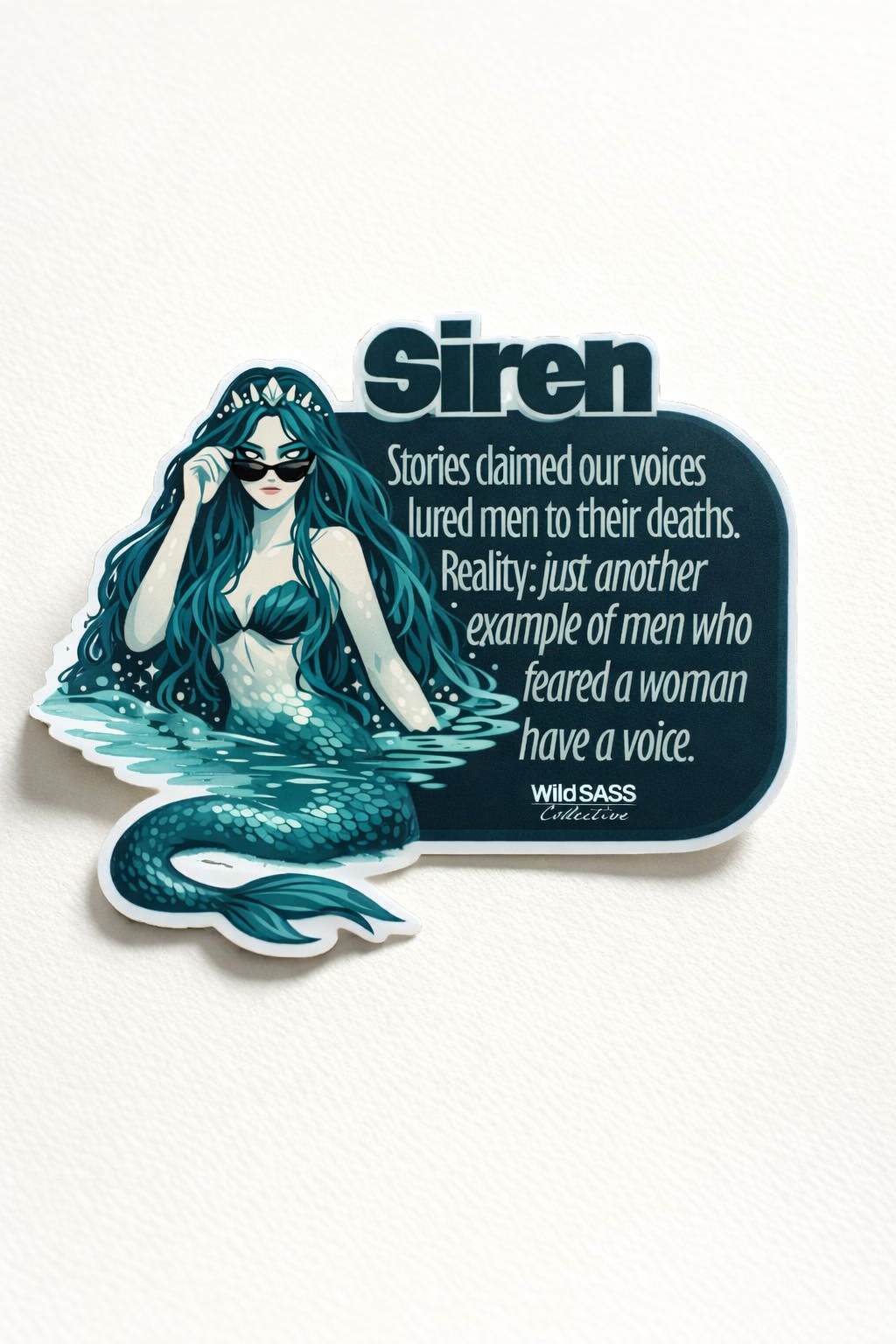 Siren - The Mythical Women Monsters Vinyl Sticker