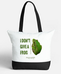 IDGAF Bell Frog Zip Tote (Clearance)