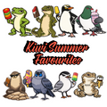 Kiwi Summer Favourites — Small Sticker Pack