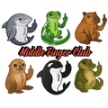 Middle Finger Club — Mini Sticker Pack