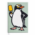 Yellow Eyed Penguin Fruju Kiwi Summer Favourites Magnet