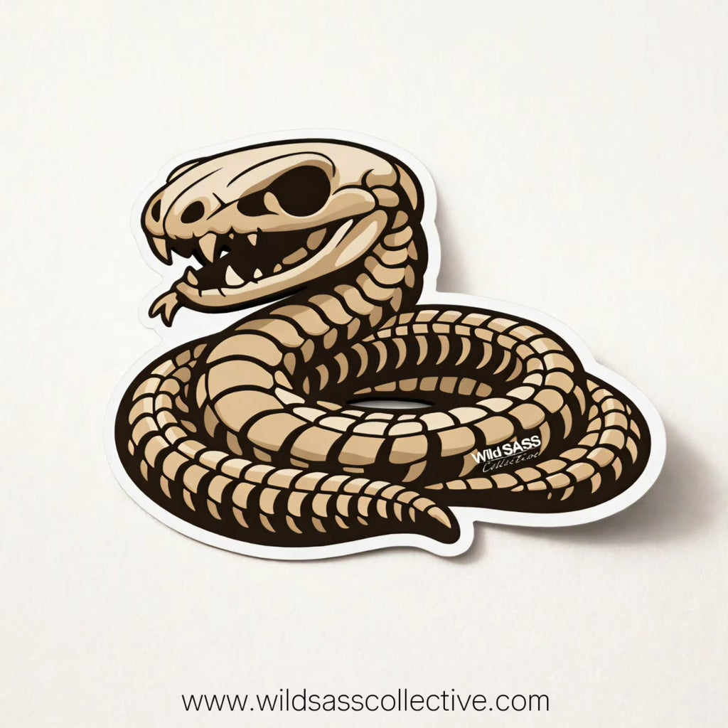 Animal Skeletons x Vinyl Sticker