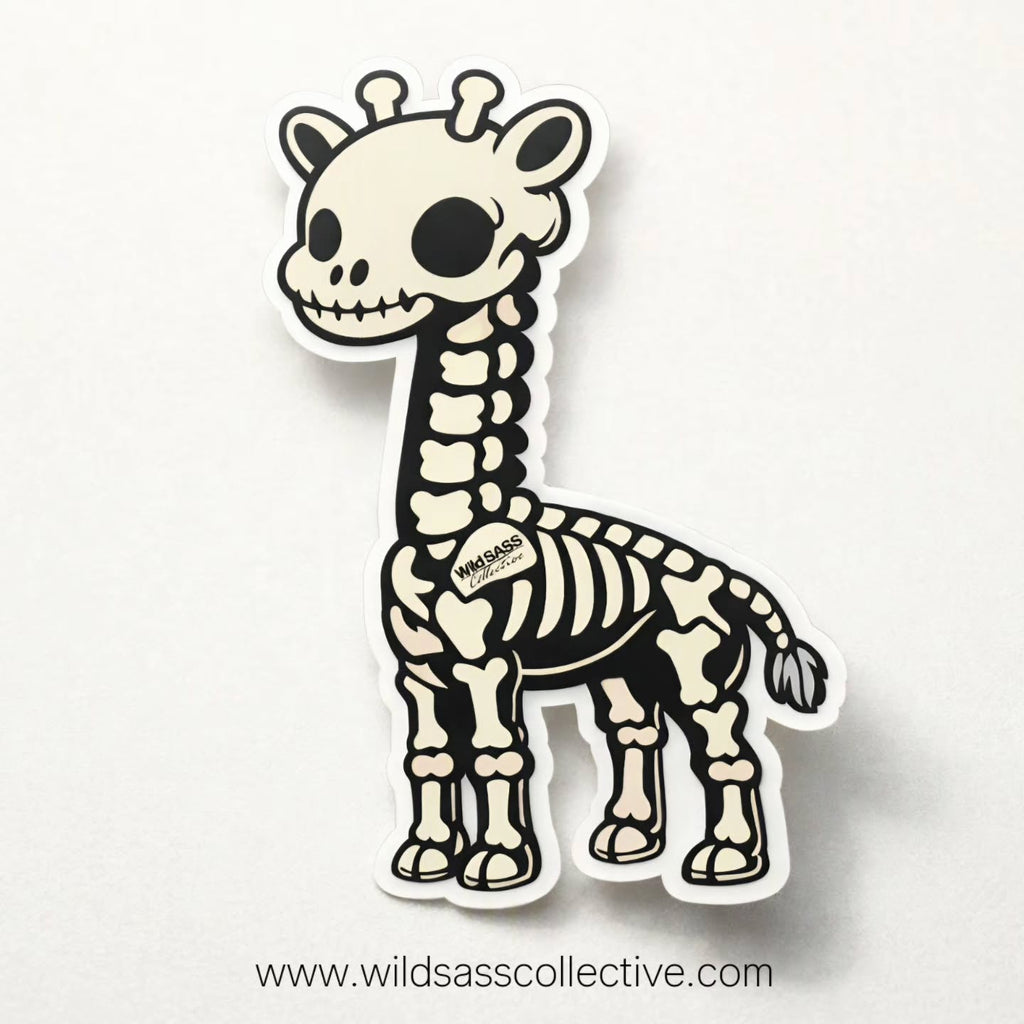 Animal Skeletons x Vinyl Sticker