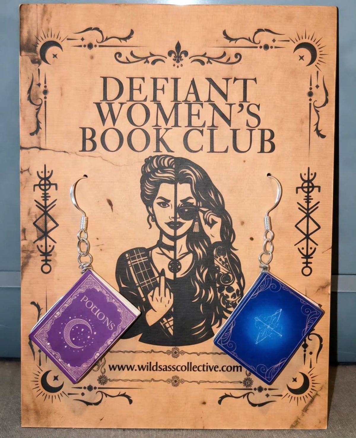 Defiant Women's Book Club x Earrings
