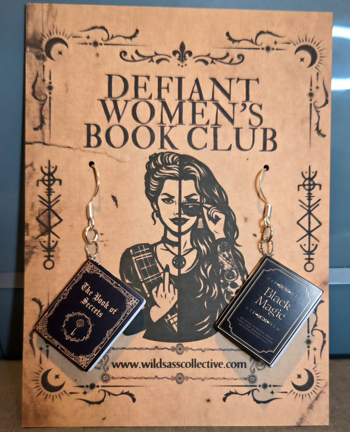 Defiant Women's Book Club x Earrings
