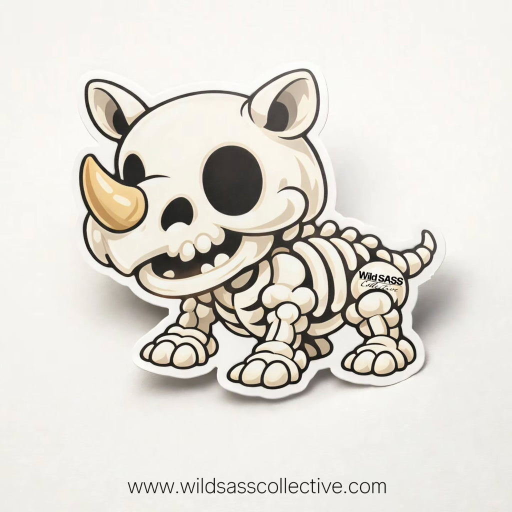 Animal Skeletons x Vinyl Sticker