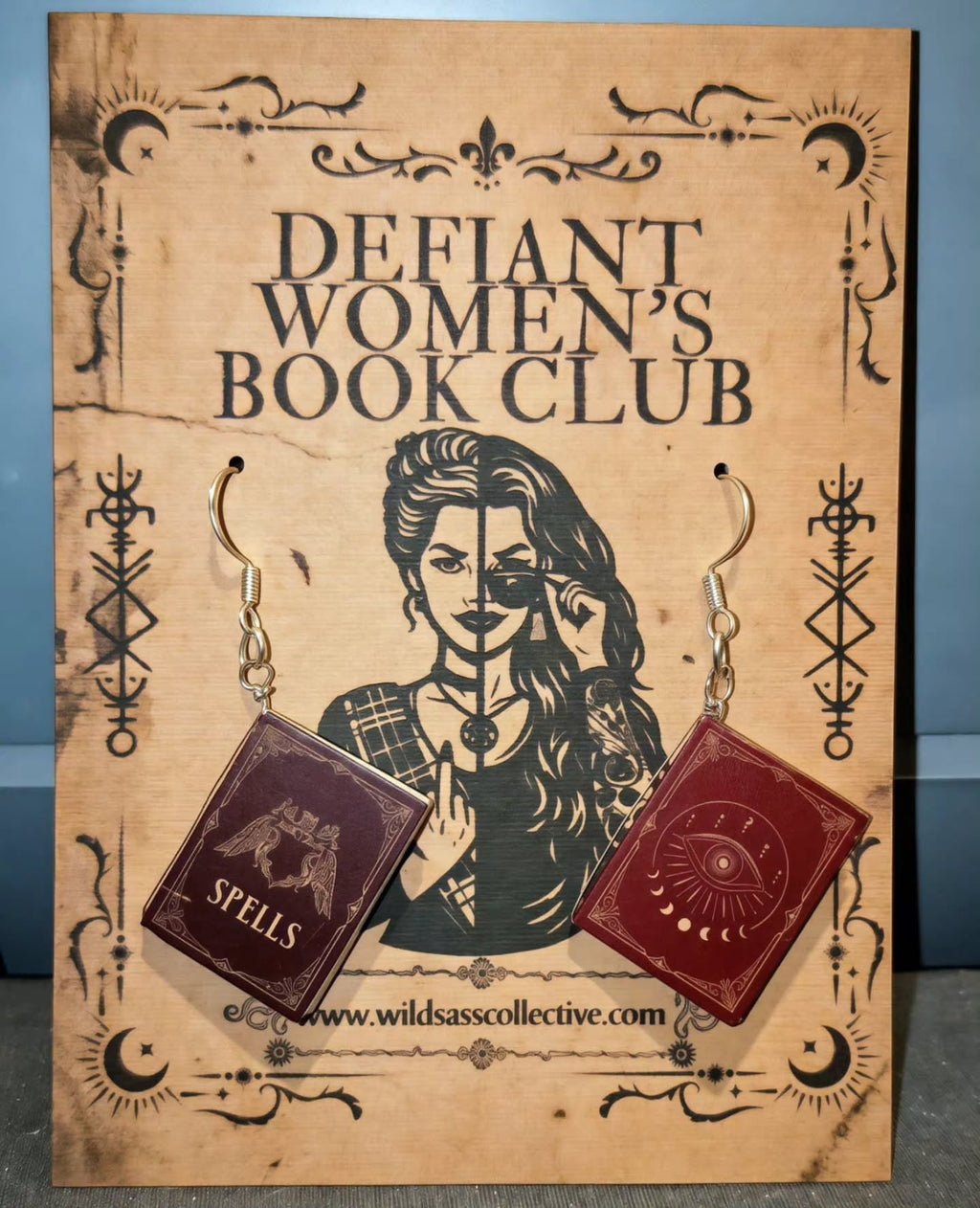 Defiant Women's Book Club x Earrings