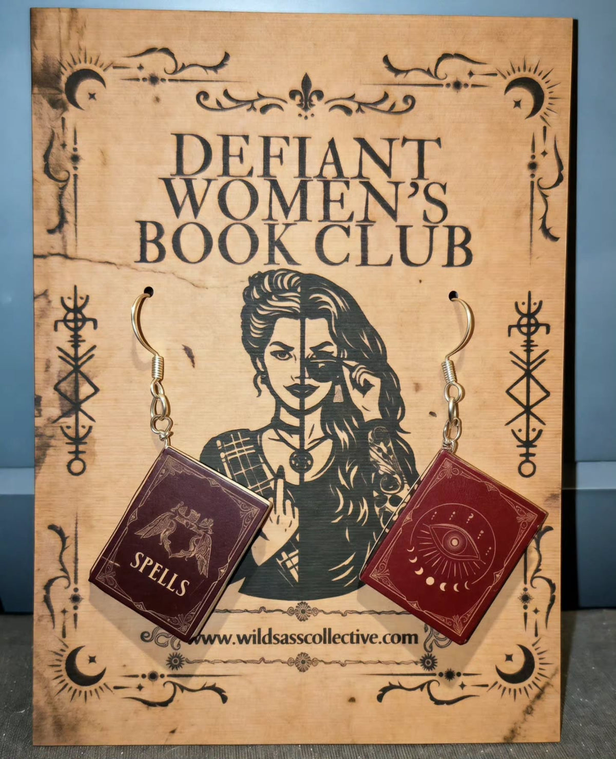 Defiant Women's Book Club x Earrings