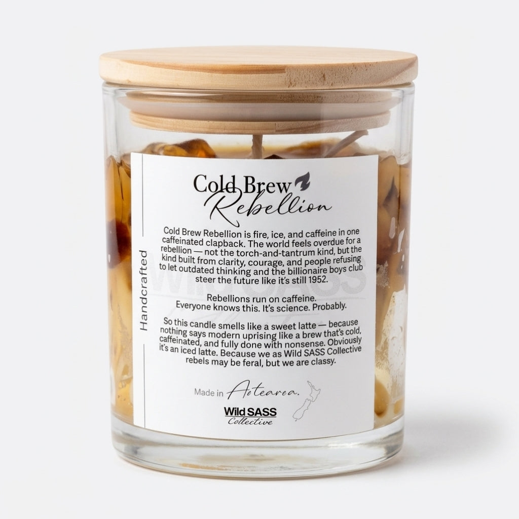 Cold Brew Rebellion x Iced Latte Candle