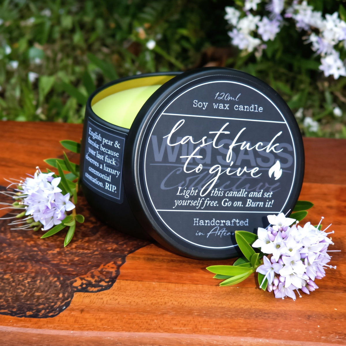 Last Fuck to Give x Soy Candle