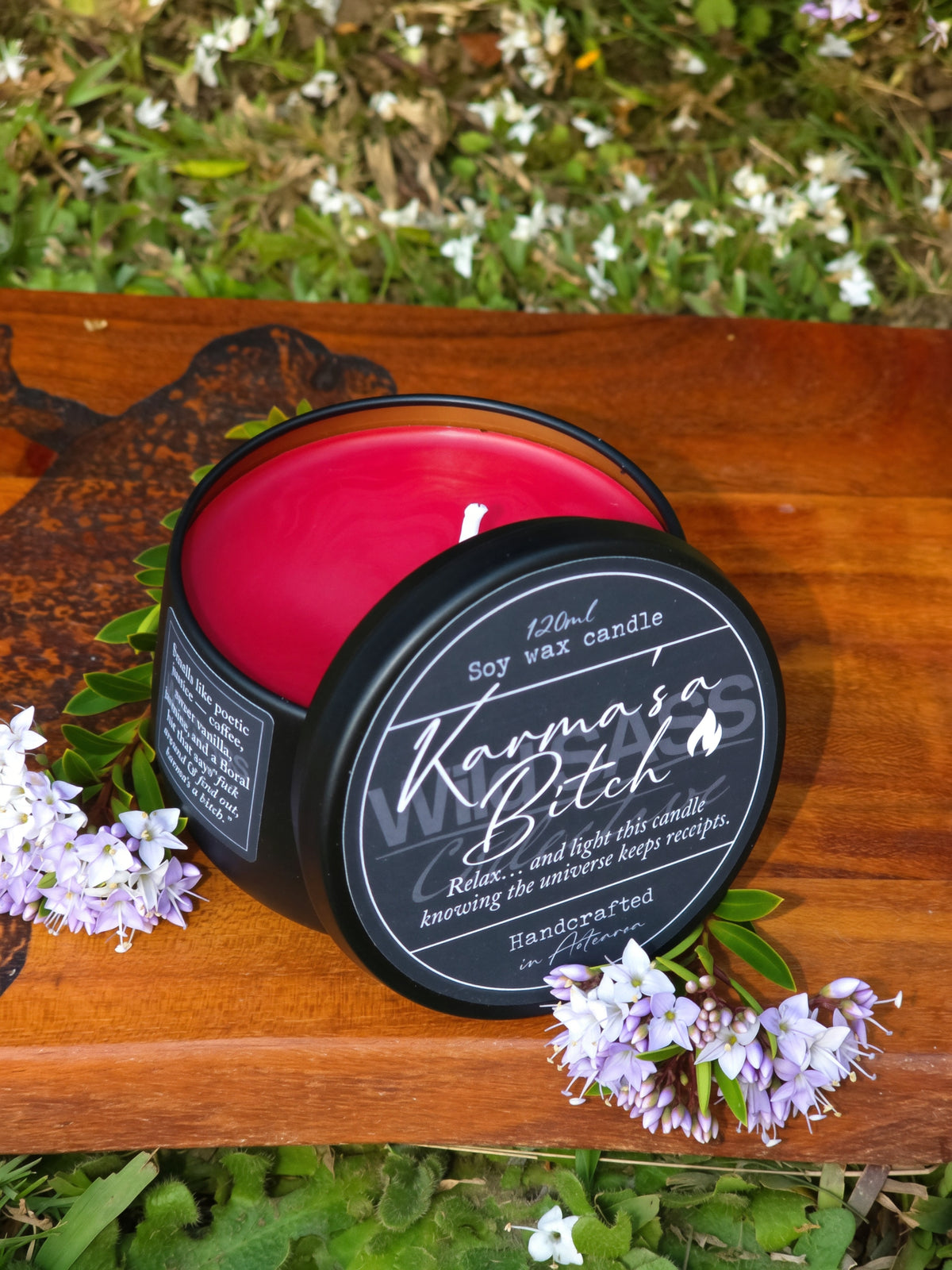 Karma's a Bitch x Soy Candle