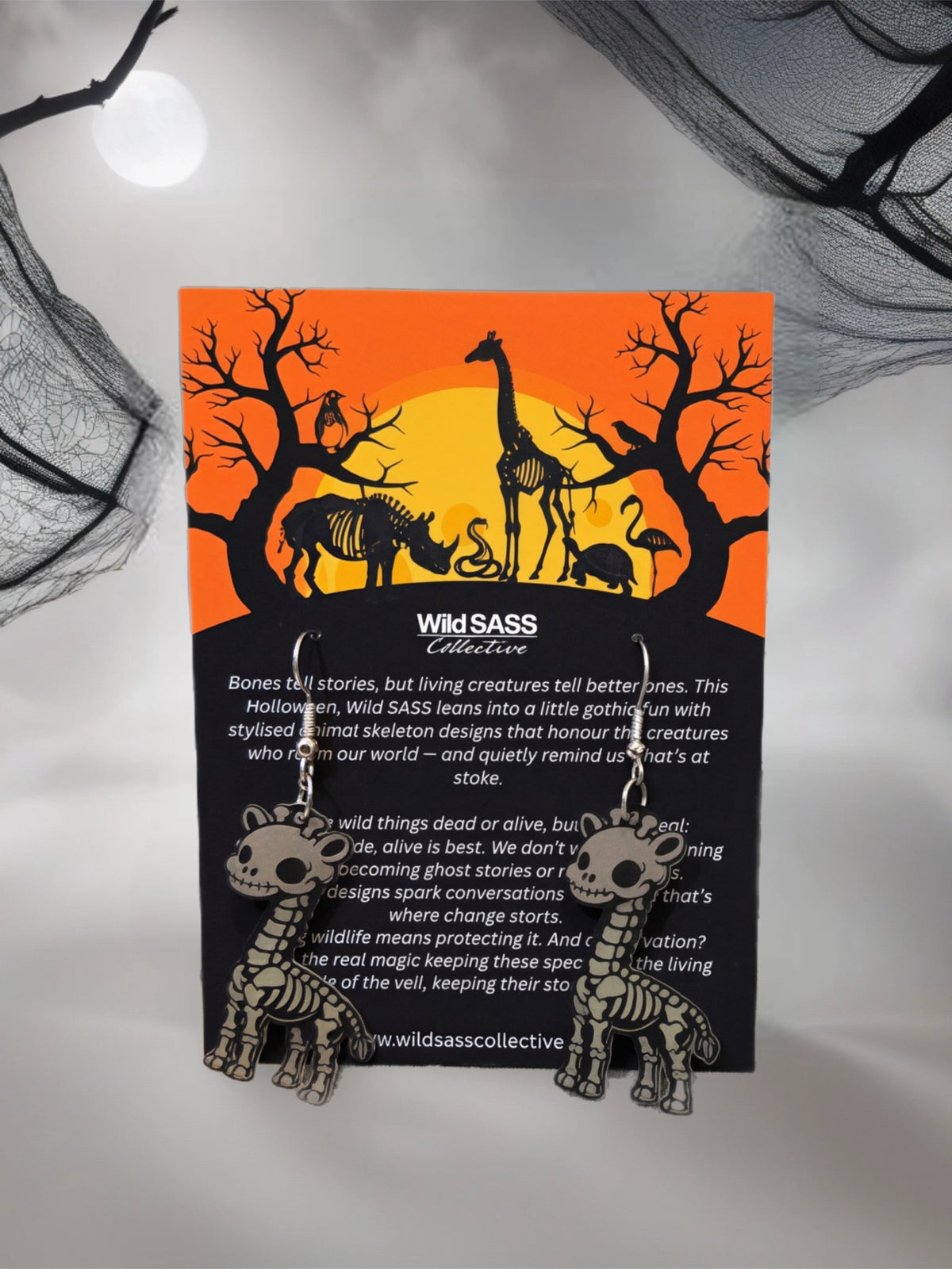 Animal Skeletons x Earrings