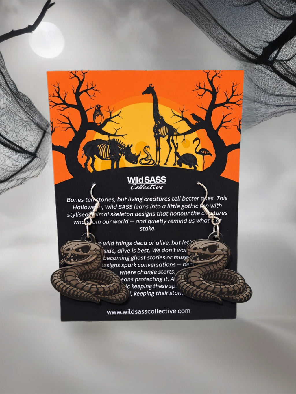 Animal Skeletons x Earrings