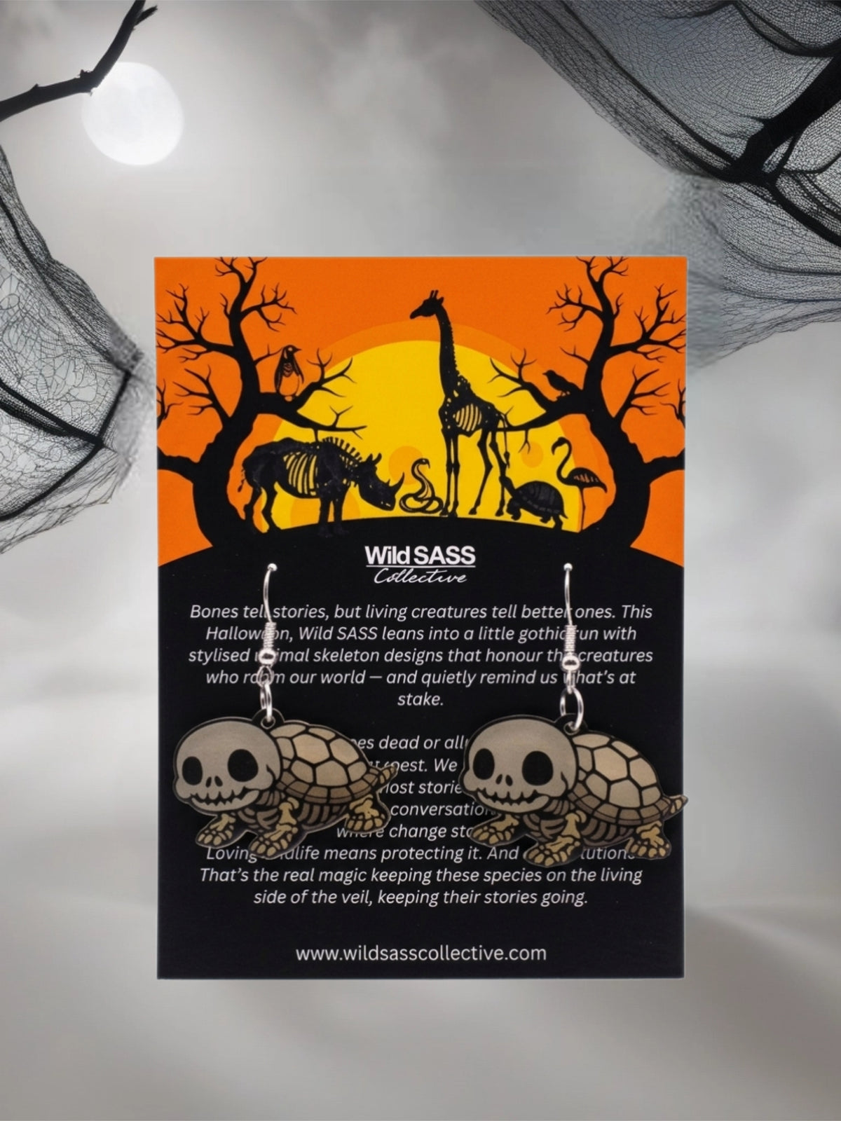 Animal Skeletons x Earrings