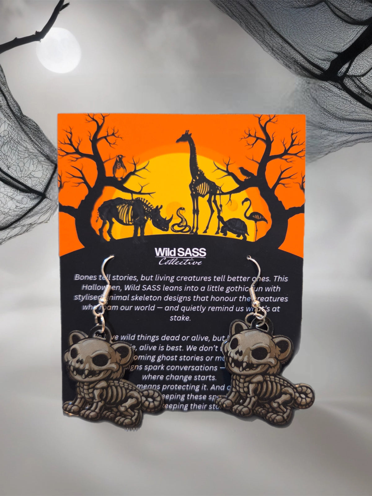 Animal Skeletons x Earrings