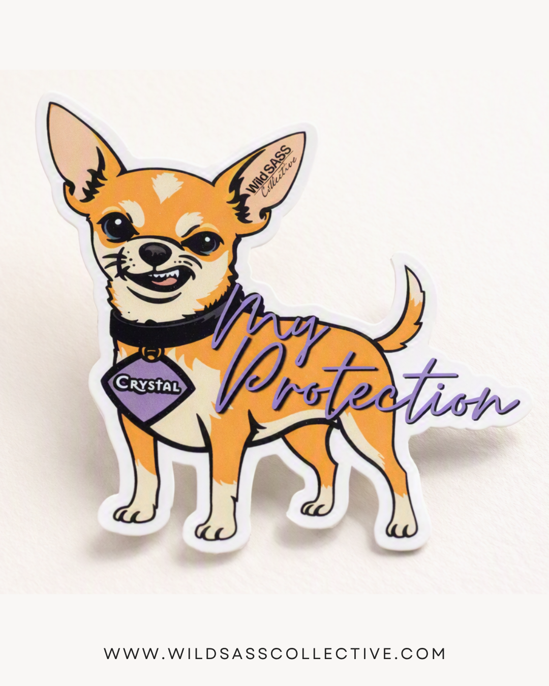 My Protection Crystal x Vinyl Sticker