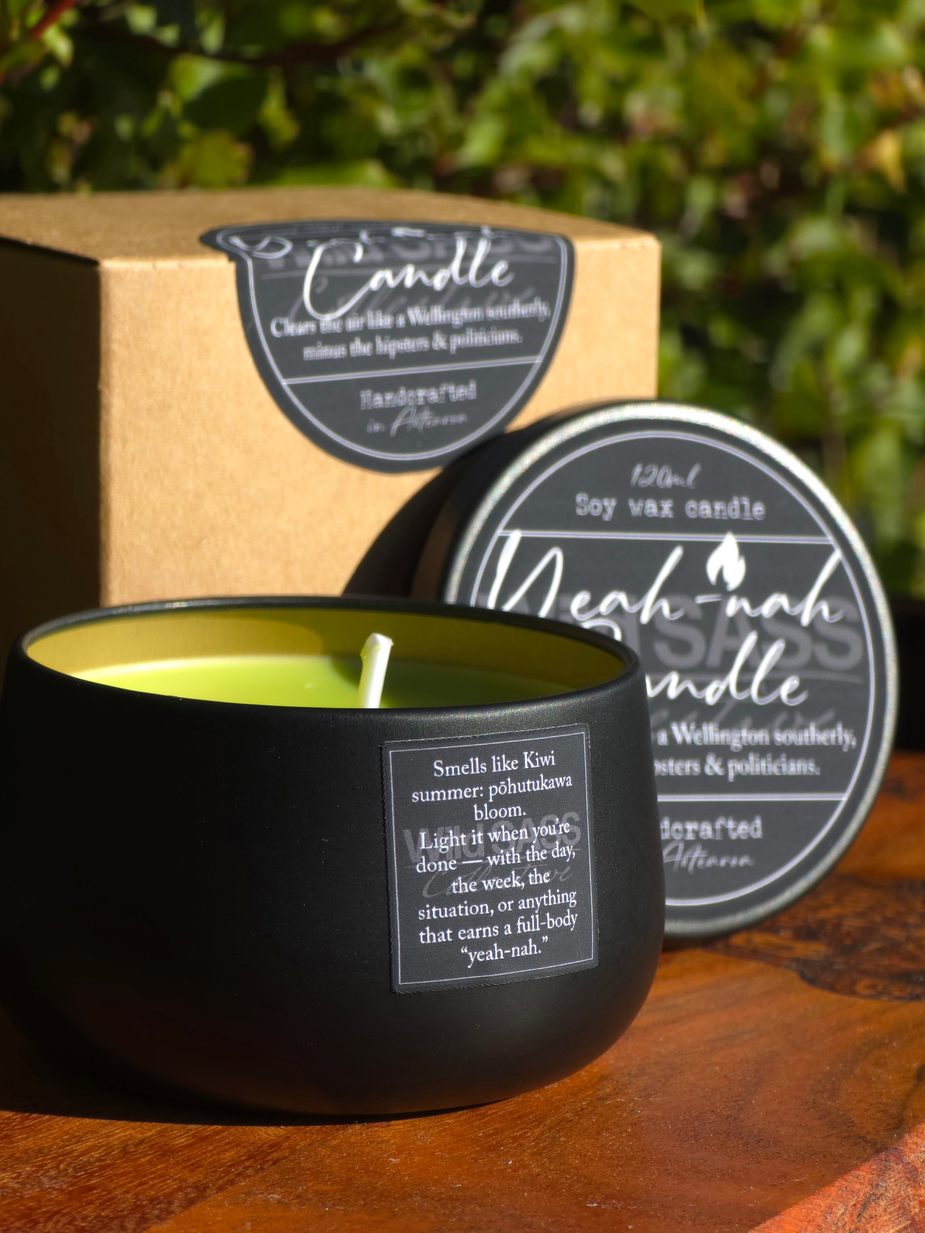 Yeah-nah x Soy Candle