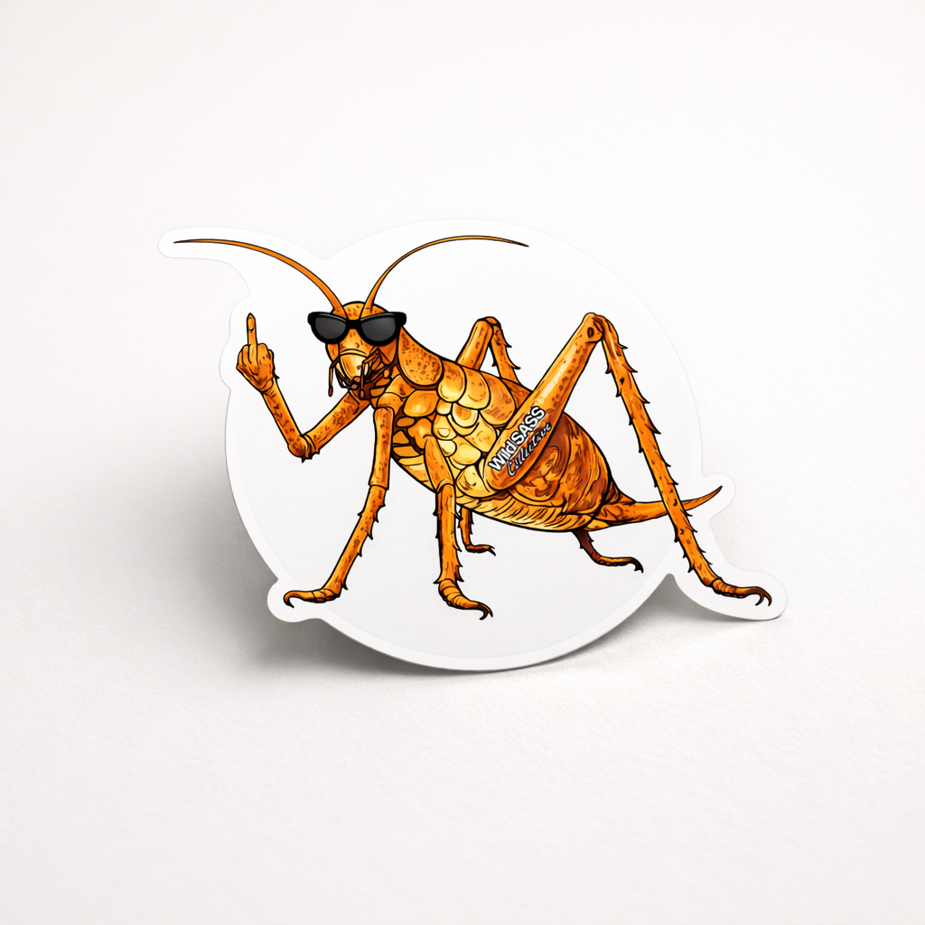 Wētāpunga x Vinyl Sticker