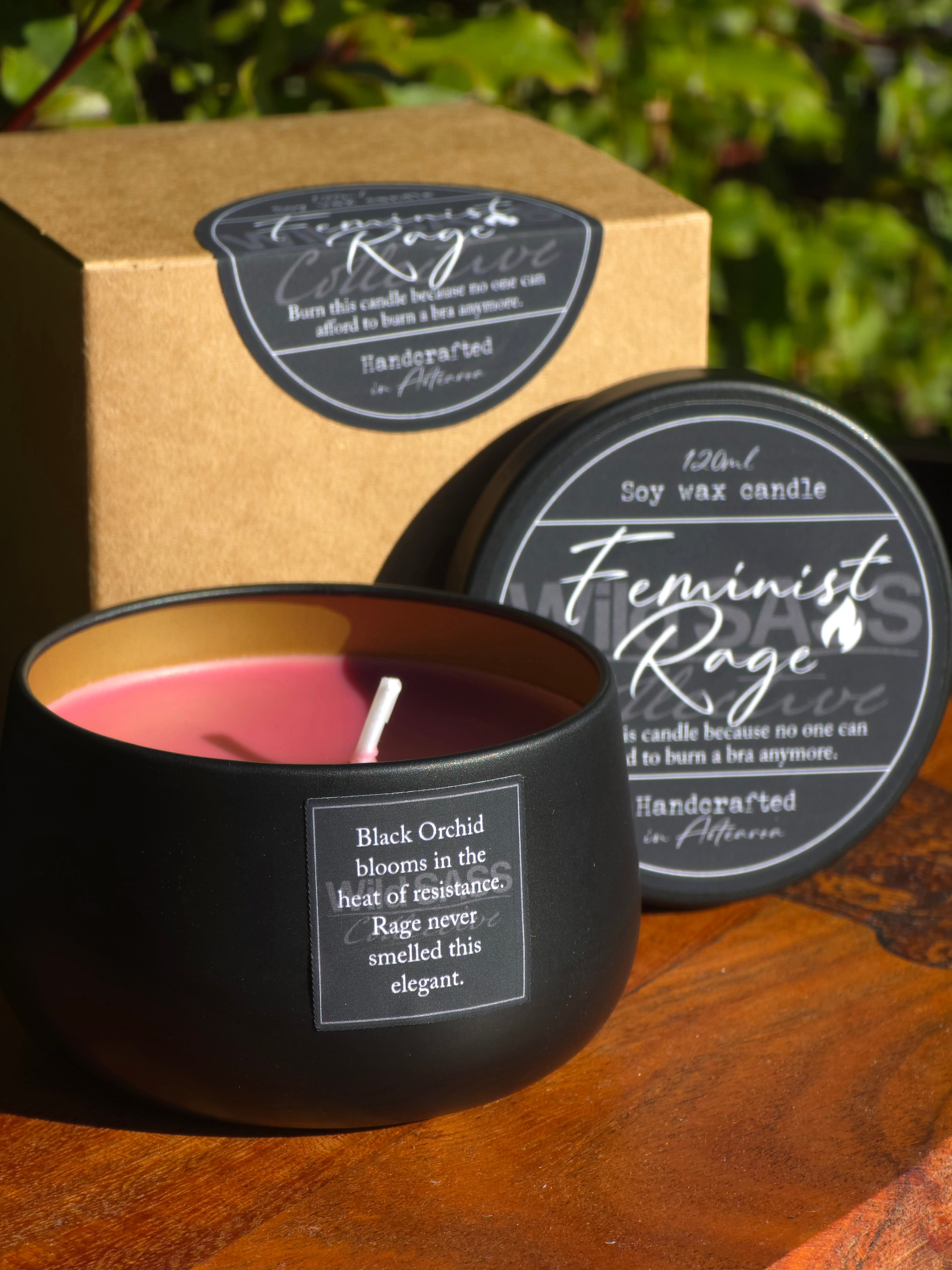 Feminist Rage x Soy Candle