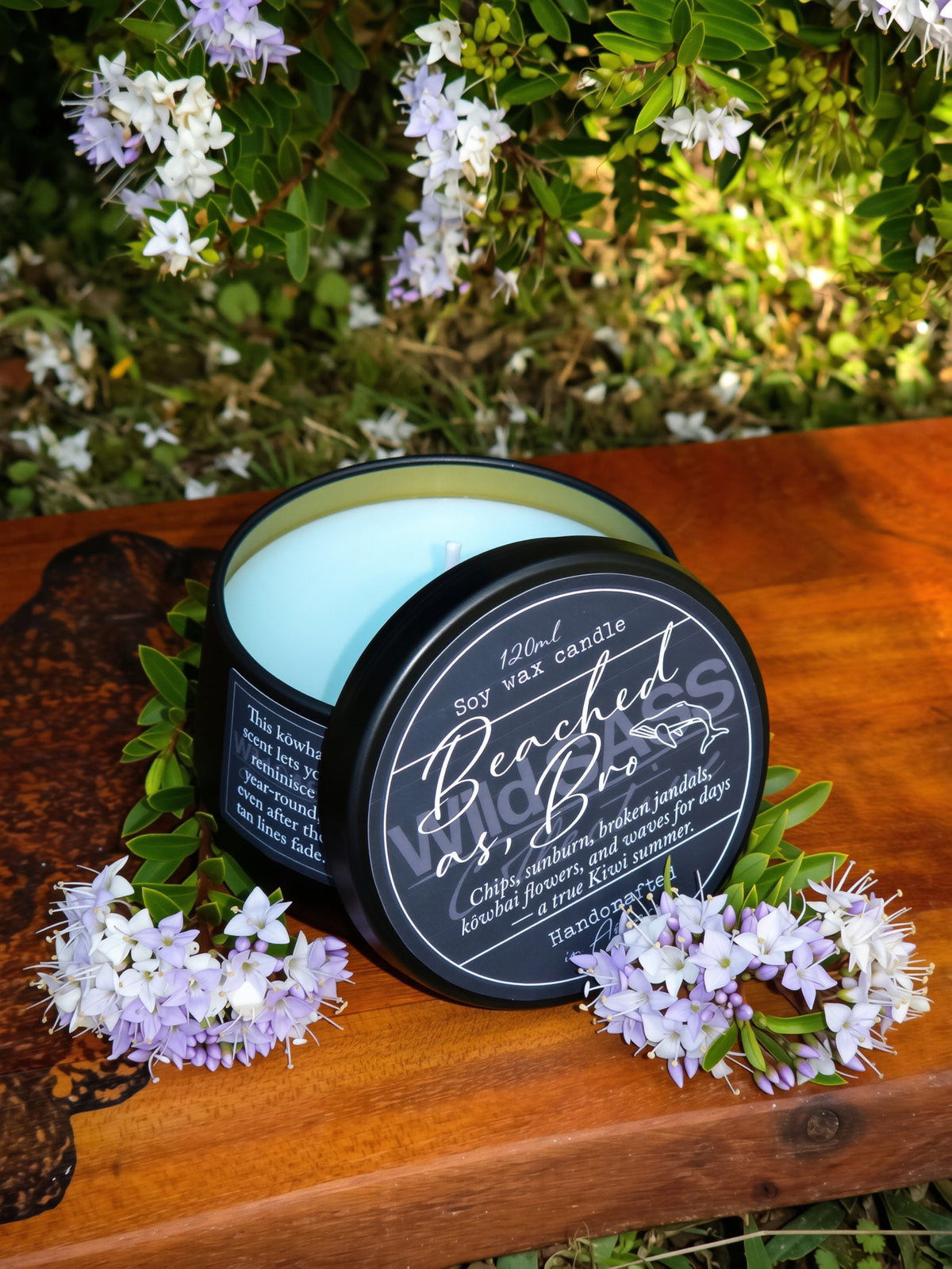 Beached as, Bro x Soy Candle