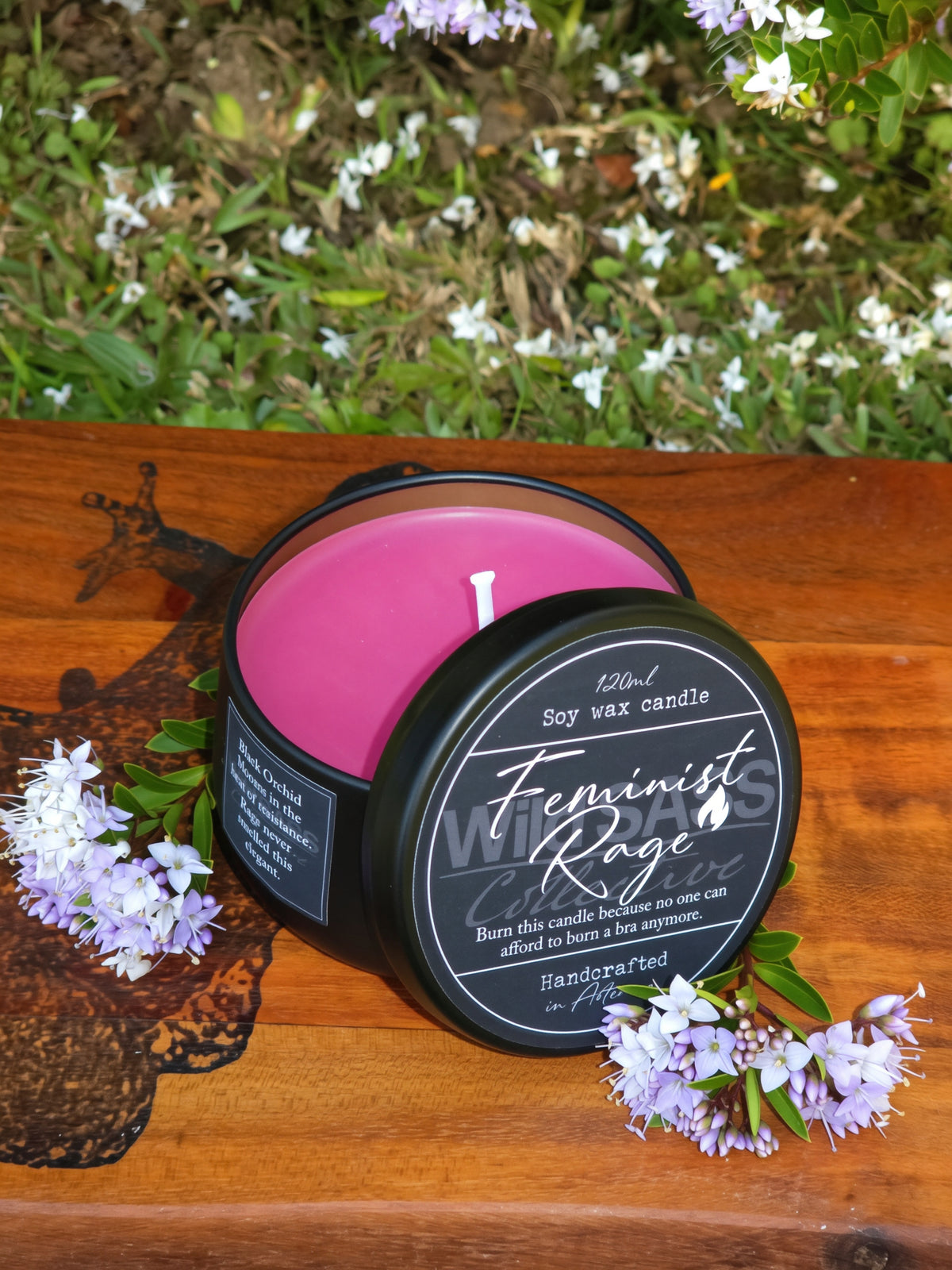 Feminist Rage x Soy Candle