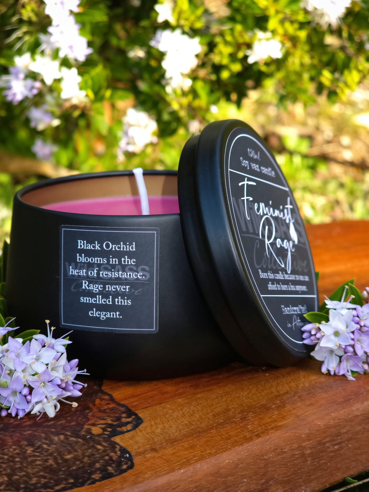 Feminist Rage x Soy Candle