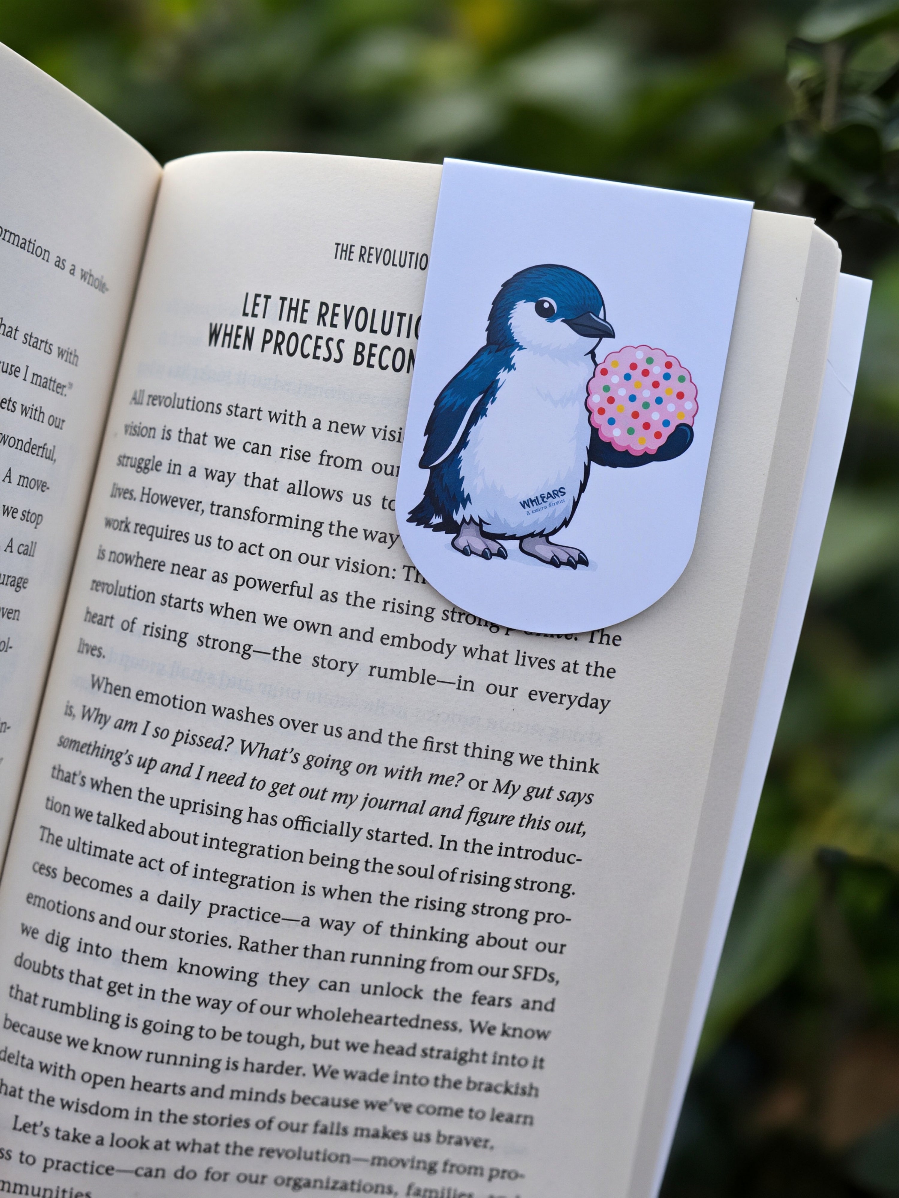 Kororā x Hundreds & Thousands Bookmark Magnetic