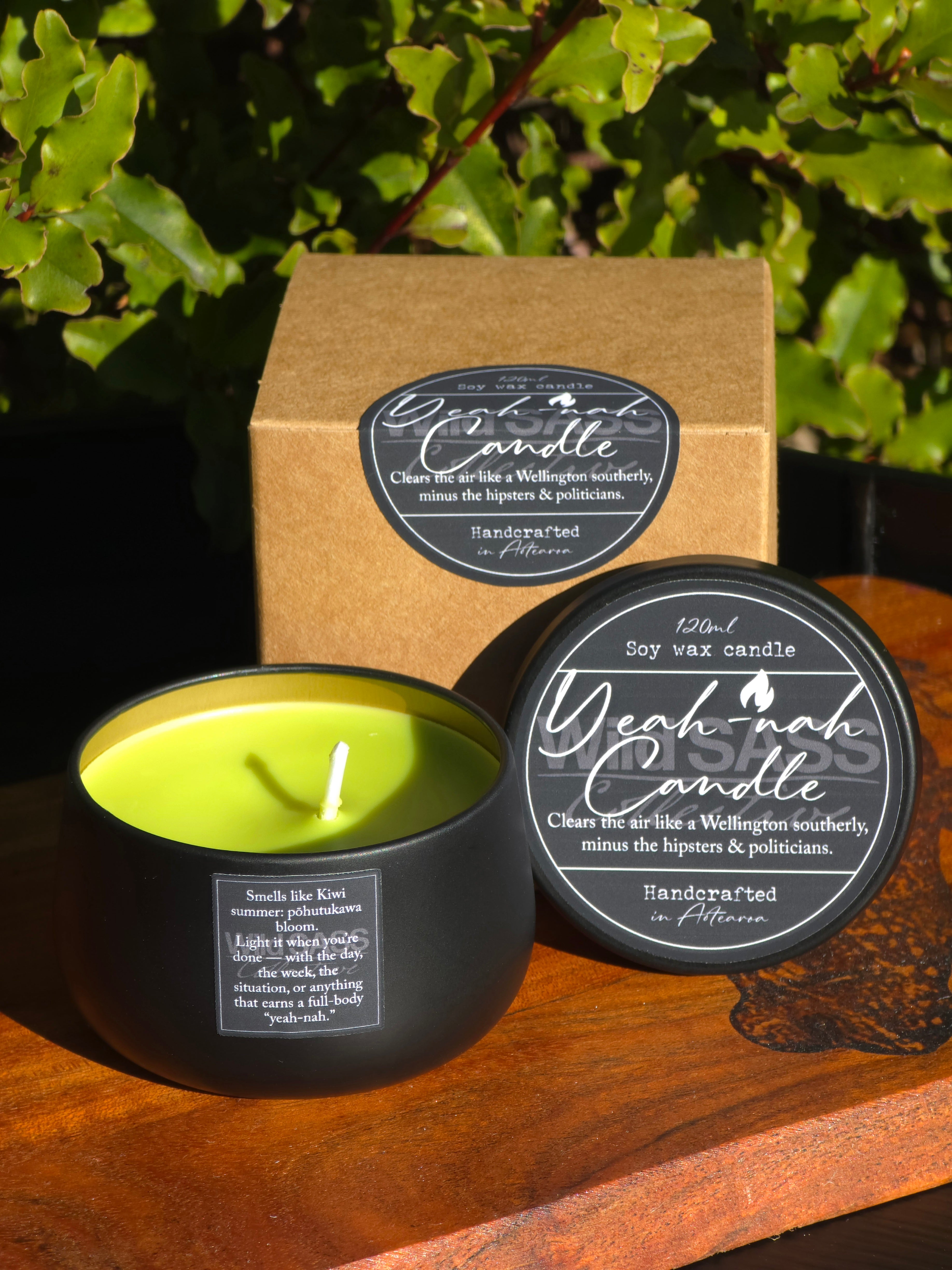 Yeah-nah x Soy Candle