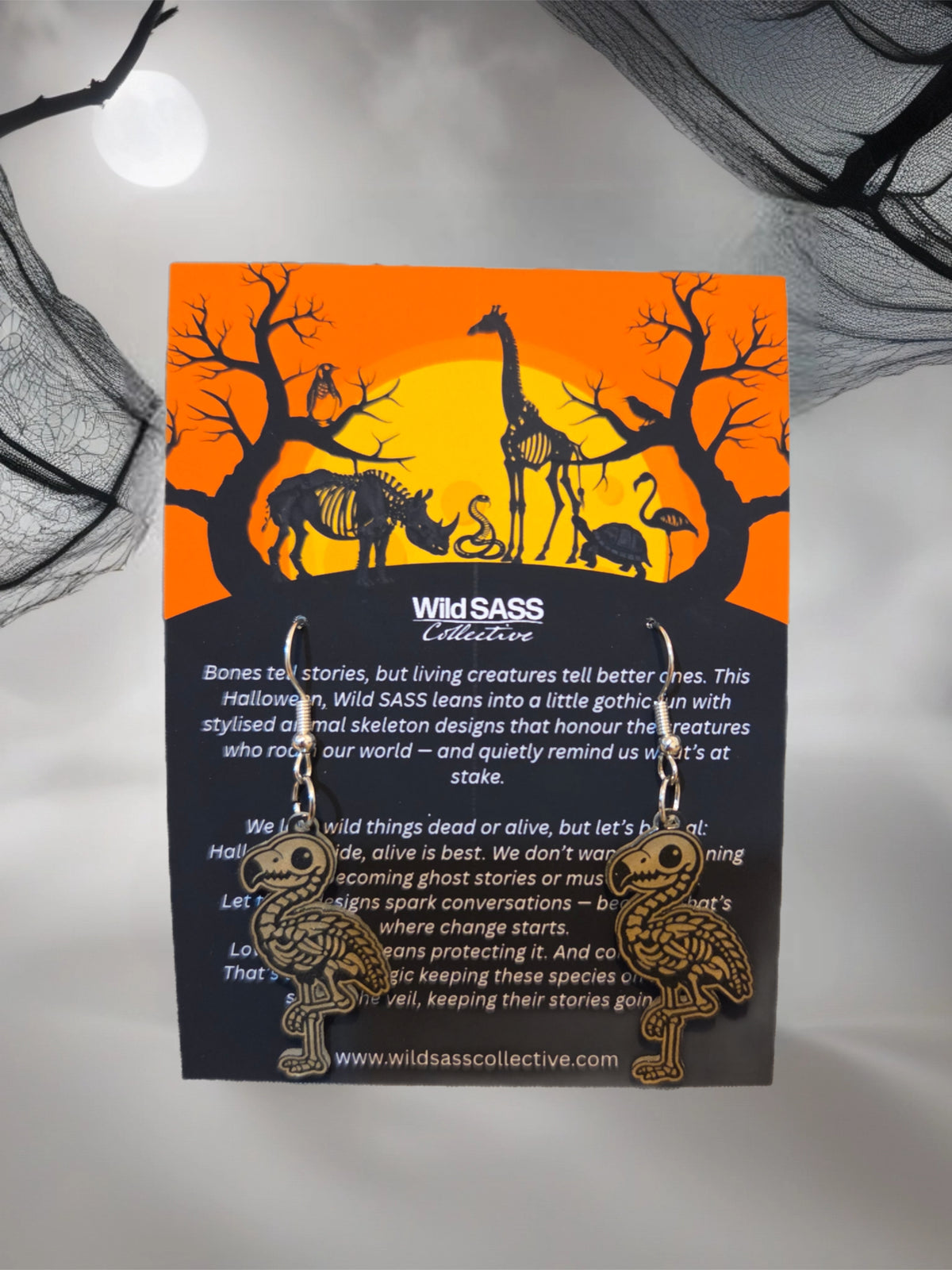 Animal Skeletons x Earrings