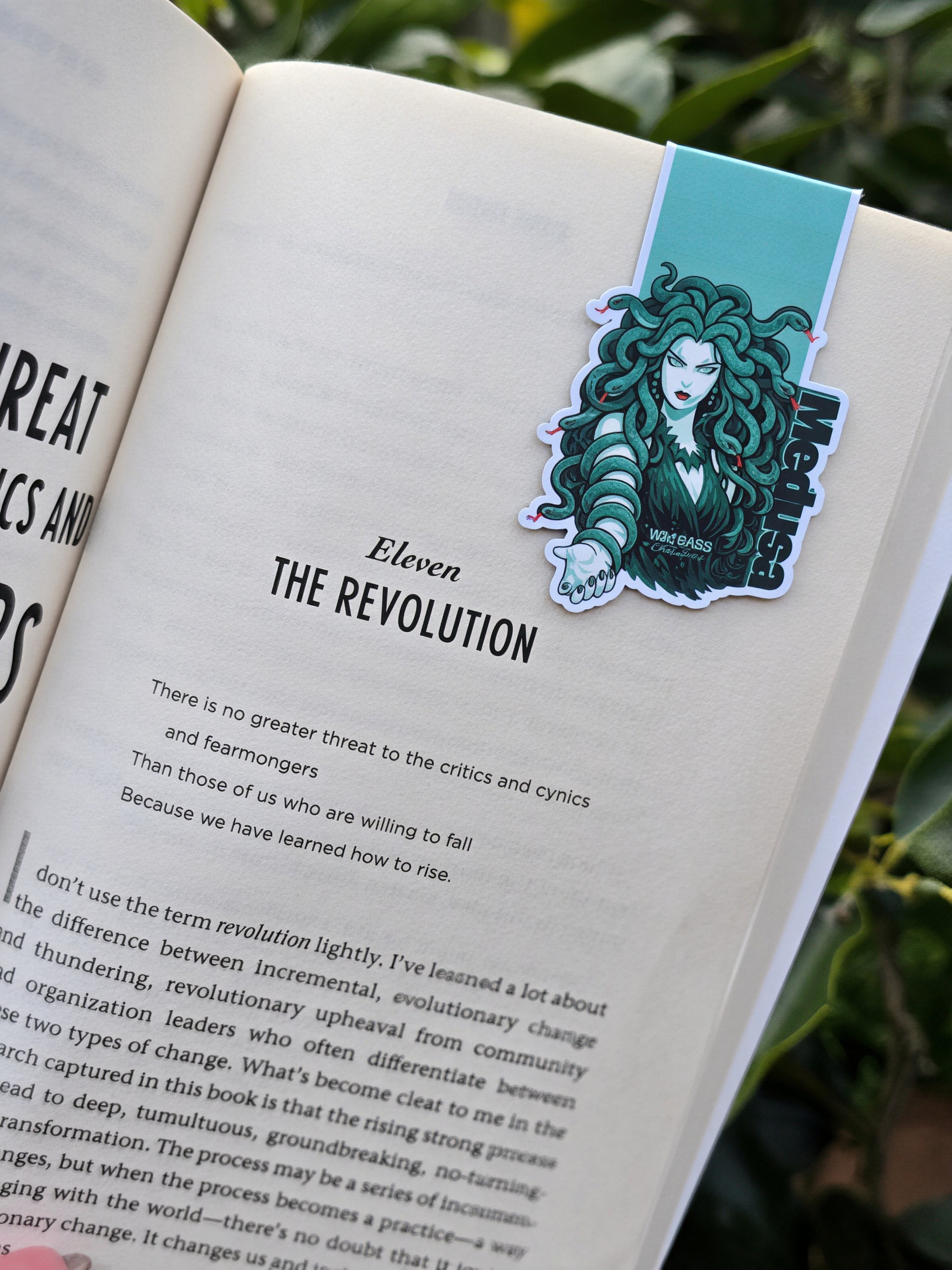 Medusa x Magnetic Bookmark
