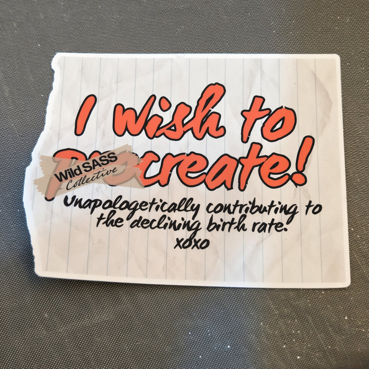 I Wish to Create x Vinyl Sticker
