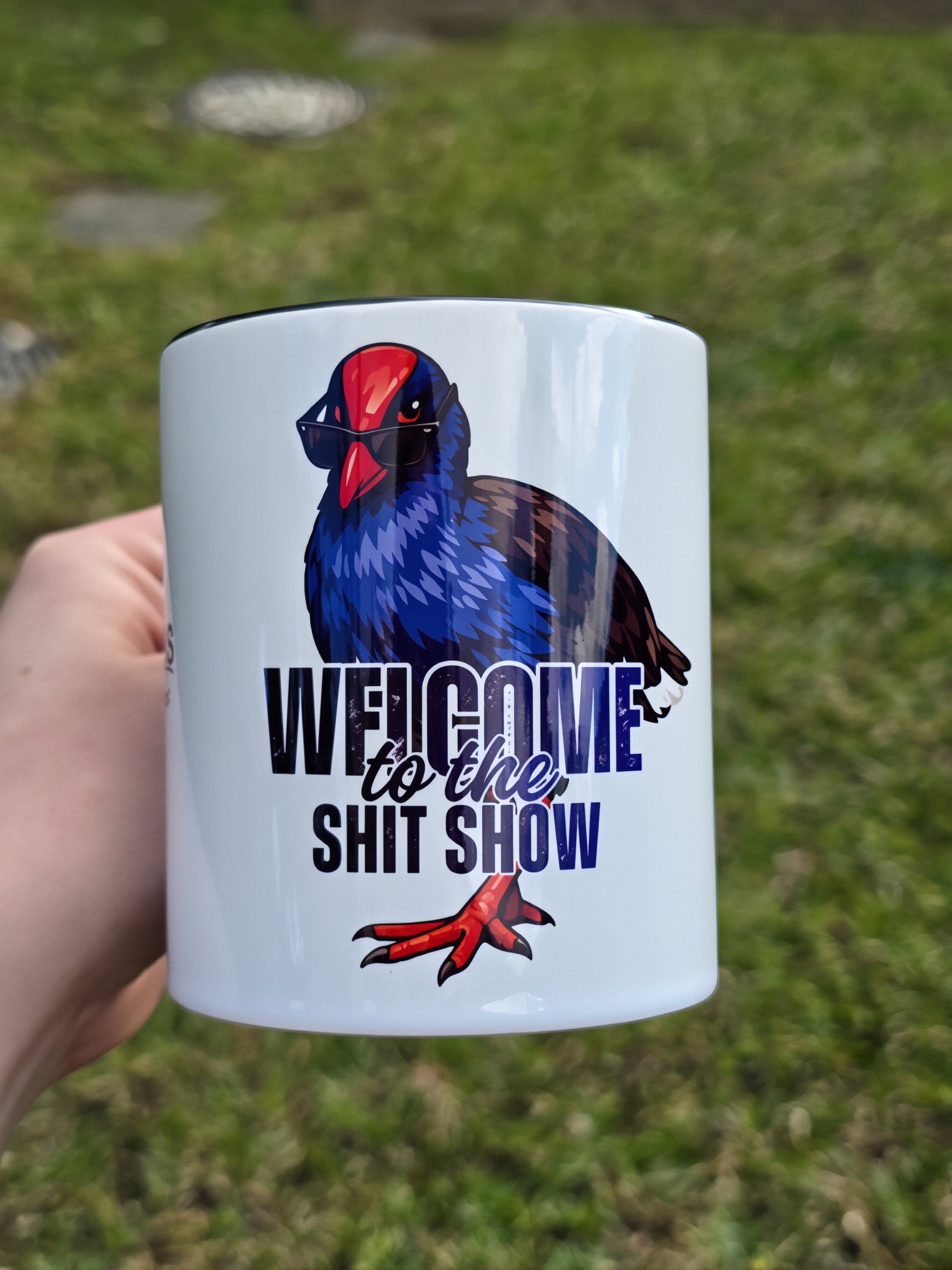 WELCOME TO THE SHIT SHOW x Pūkeko Mug